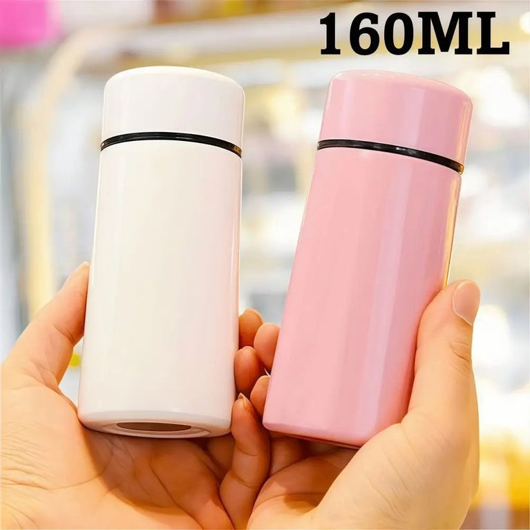 Mini Thermos Cup 160ml Portable Travel Mug Stainless Steel Bottle