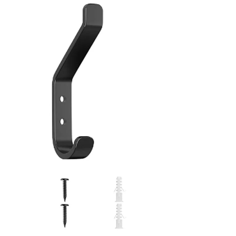 Wall Mounted Hooks for Hanging Coats Hats Backpacks Keys Utility Hook