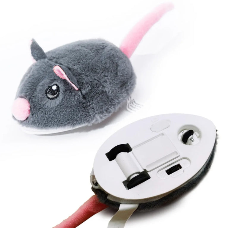 Electric Interactive Mouse Cat Toys Funny Plush Smart Movement Toy