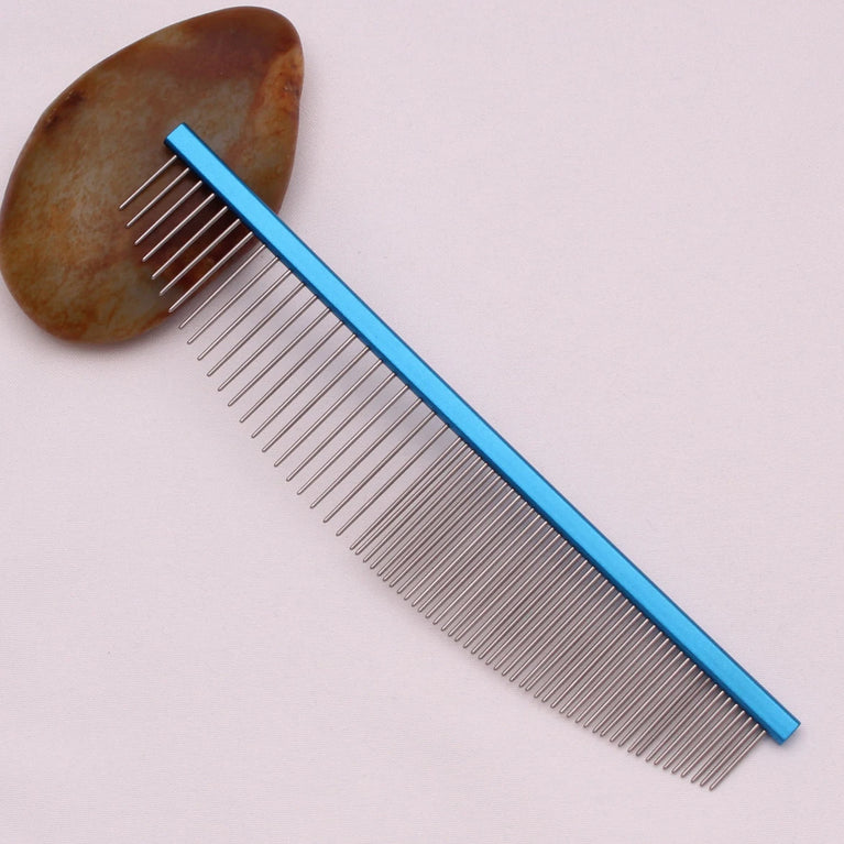Pet Grooming Combs Aluminum Alloy Brush Professional Dog Comb