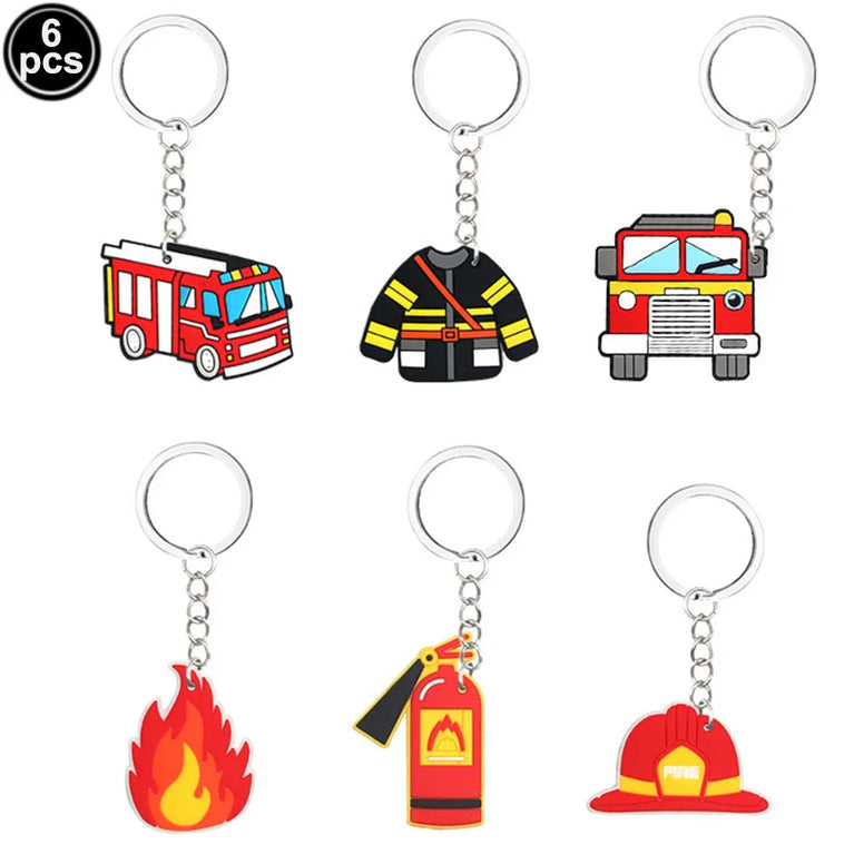 Firetruck Birthday Party Supplies Fire Theme Paper Plates Cups Napkins Set