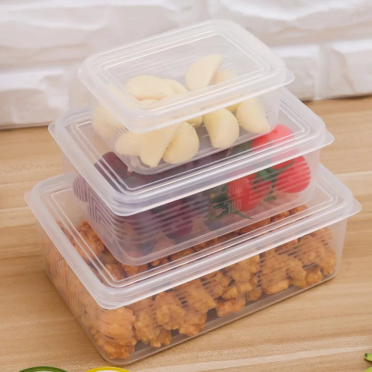Refrigerator Storage Box Meat Vegetable Fresh Keeper