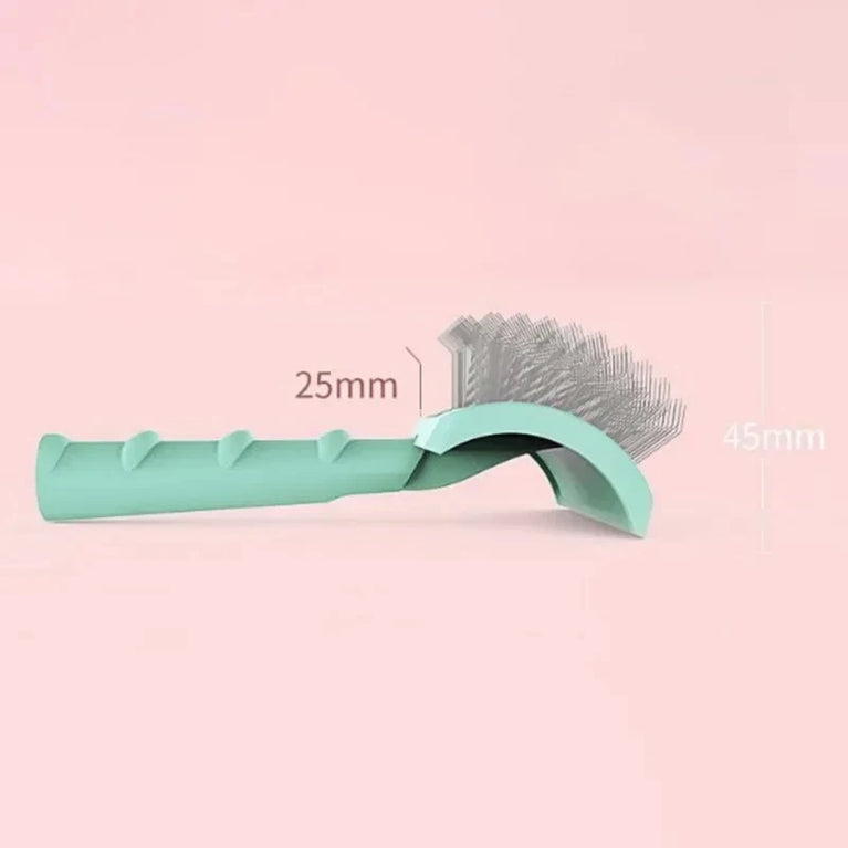 Dog Grooming Comb Shedding Hair Remove Needle Brush Slicker Massage Tool