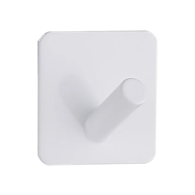 Self Adhesive Wall Hooks Towel Holder Bathroom Door Key Cloth Coat Robe Hanger Kitchen Hardware Rack Bag Hook Organizer