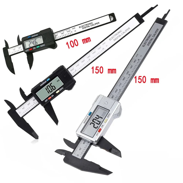 Digital Vernier Caliper | Precision LCD Measuring Instrument for Metalworking & DIY