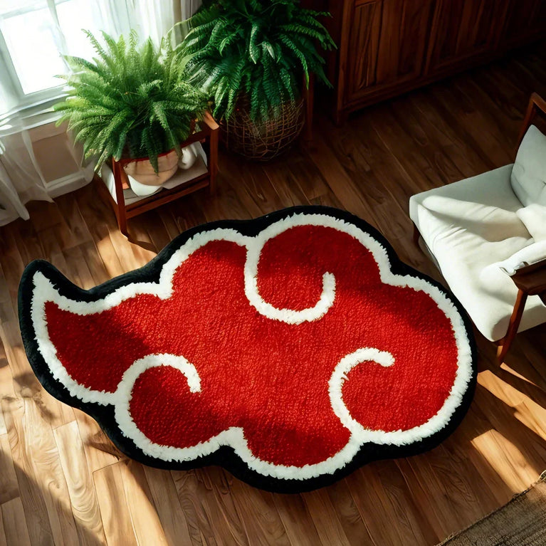 Cloud Pattern Non-Slip Washable Area Rugs for Modern Home Decor