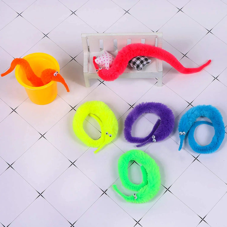Wiggly Magic Worm | Invisible String "Fuzzy" Trick Toy