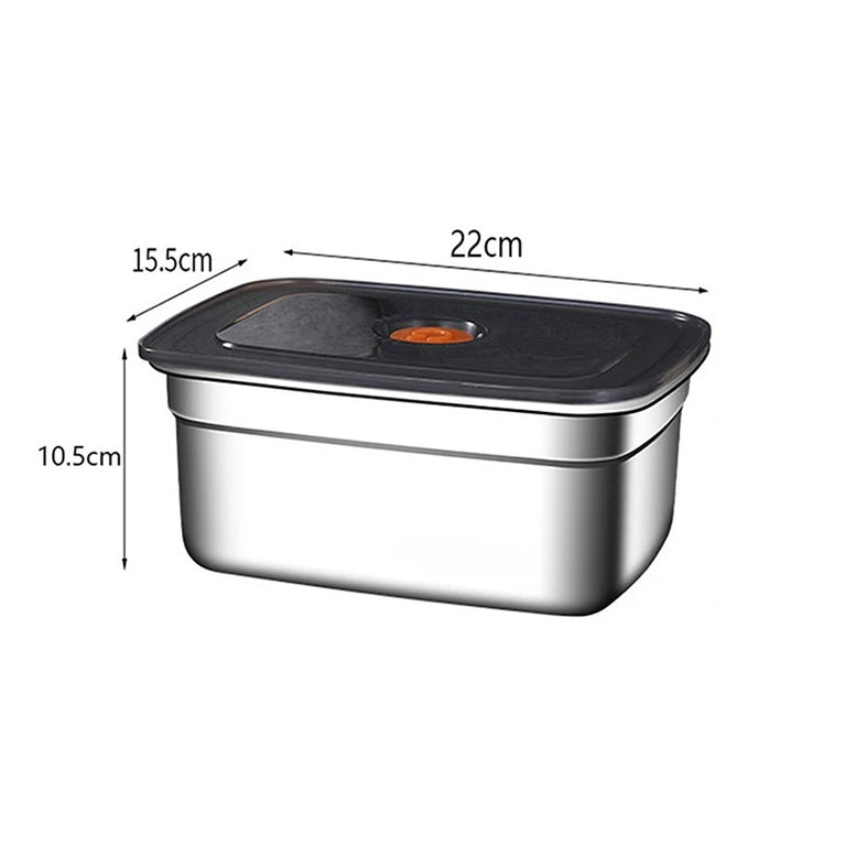 304 Stainless Steel Leakproof Lunch Box Bento Container Storage Box