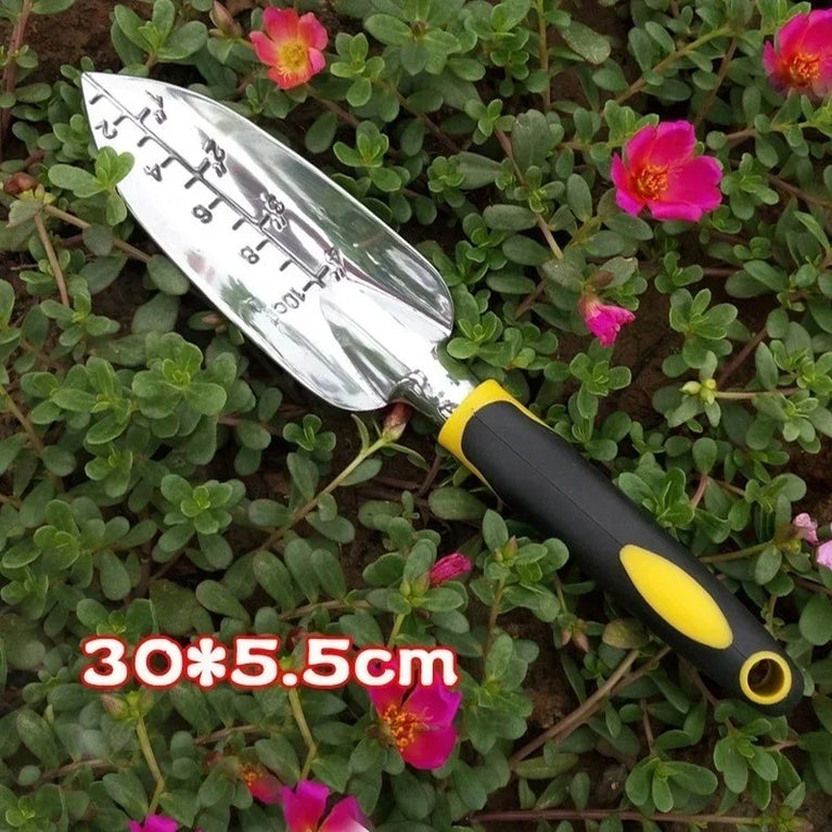 4/5PCS Garden Tool Set Shovel Trowel Rake Fork Weed Puller Planting Kit