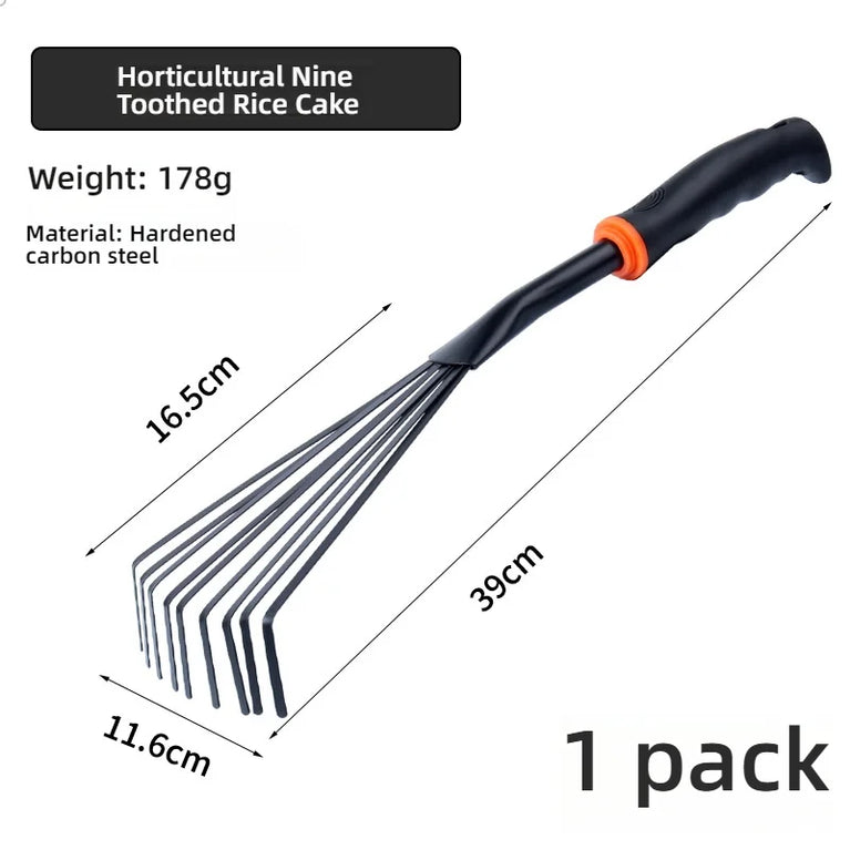 7-Piece Carbon Steel Mini Garden Tool Set for Potted Plants and Precision Gardening