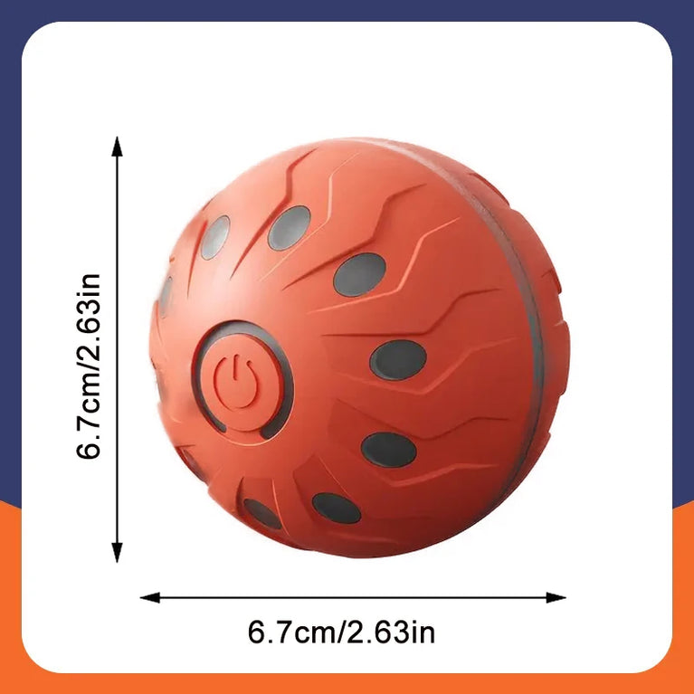 Smart Interactive Dog Toy Ball | Automatic Bouncing Rolling Toy