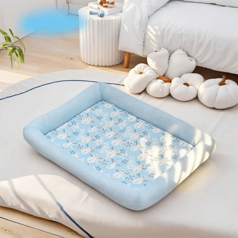 Square Cooling Pet Bed Cat Heating Pad Cooling Mat for Cats