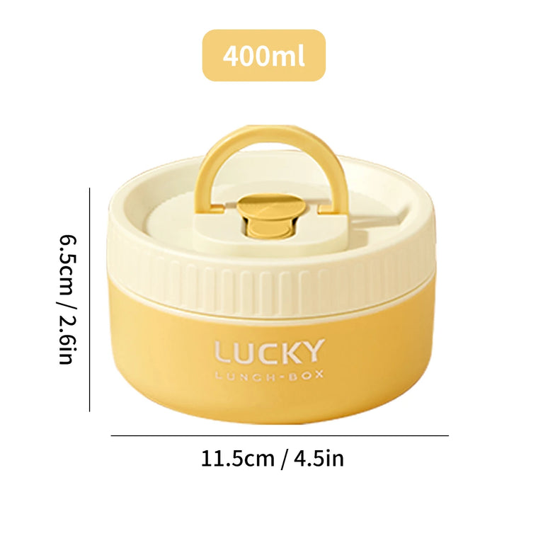 Bento Lunch Box Set Portable Keep Warm Insulated Stainless Steel Thermal Food Container Bag