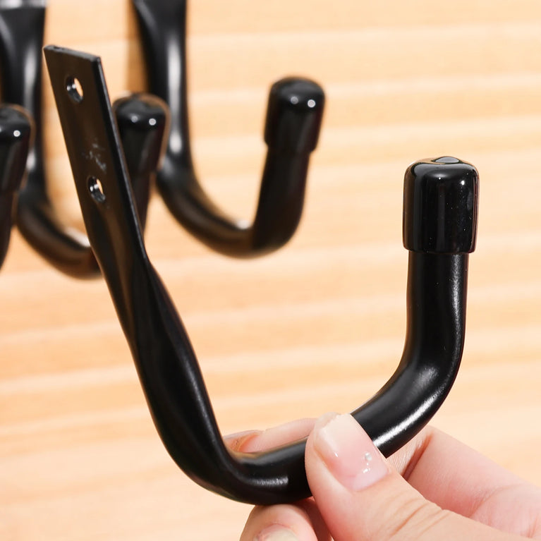 12/2x Heavy Duty Metal Garage Storage Hooks Wall Mounted J Hanger Hooks Utility Hanging Hook for Cycling Bike Garden Accessories