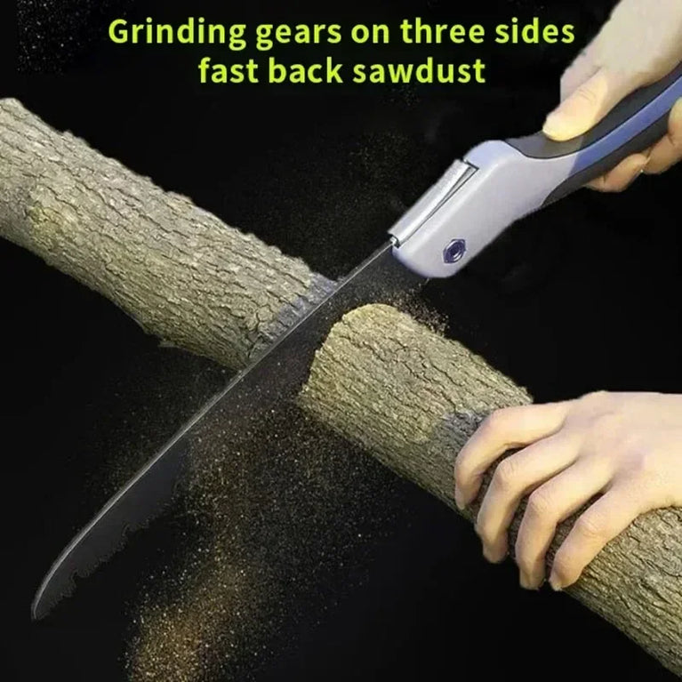 Professional Folding Hand Saw | High-Efficiency Woodworking & Logging Tool
