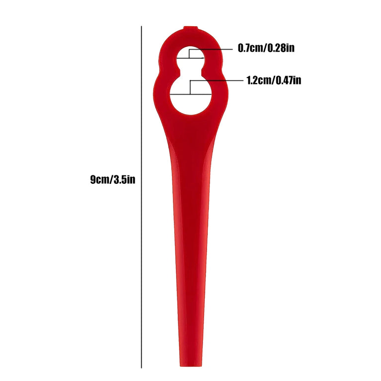 Universal Plastic Grass Trimmer Replacement Blades