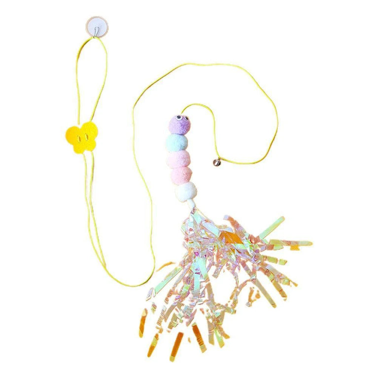 Door Hanging Cat Toy Elastic Rope Teasing Swing Interactive Fun