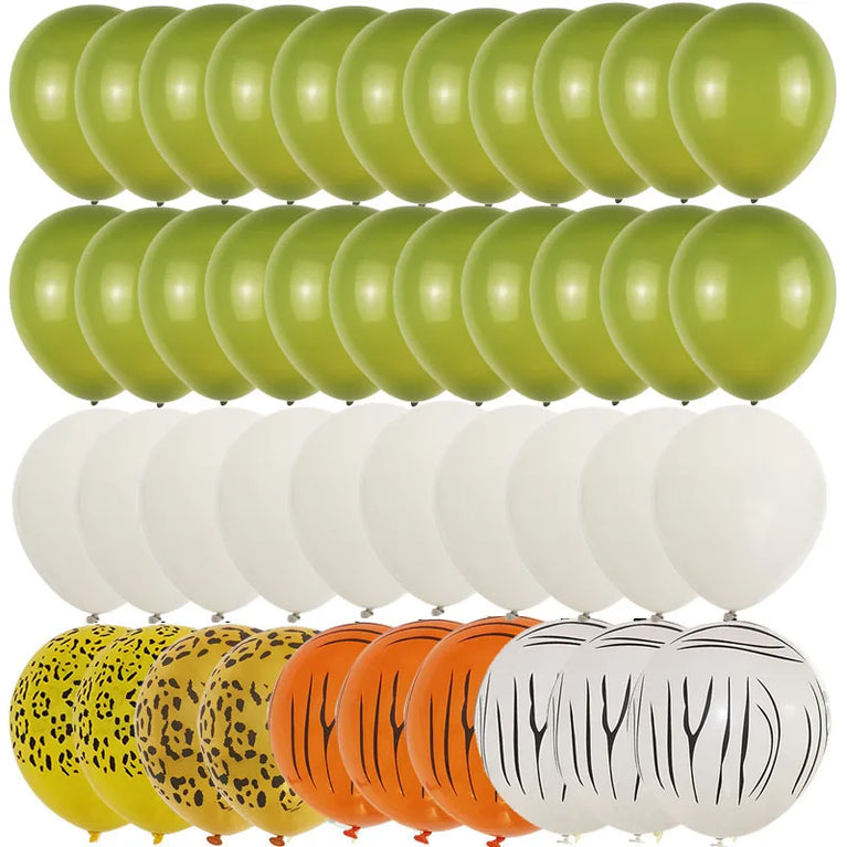 Wild One Animals Jungle Safari Birthday Disposable Tableware Set