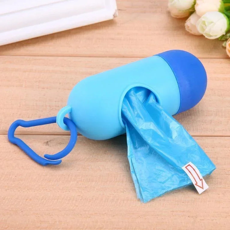 Portable Pets Trash Bags Dispenser Outdoor Pooper Bag Storage