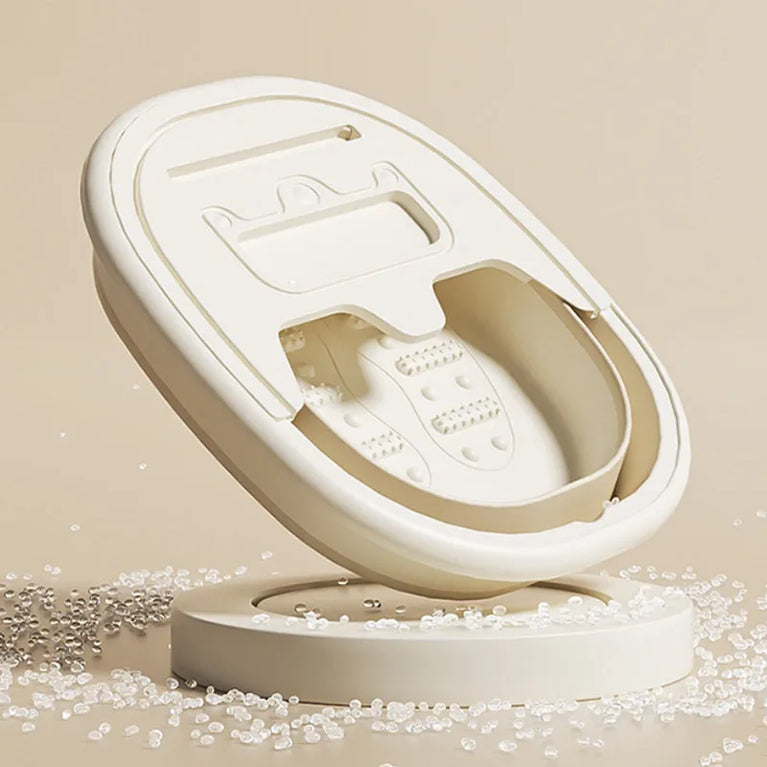 Portable Foldable Foot Bath Tub | Space-Saving Adult Foot Soak & Massage Basin