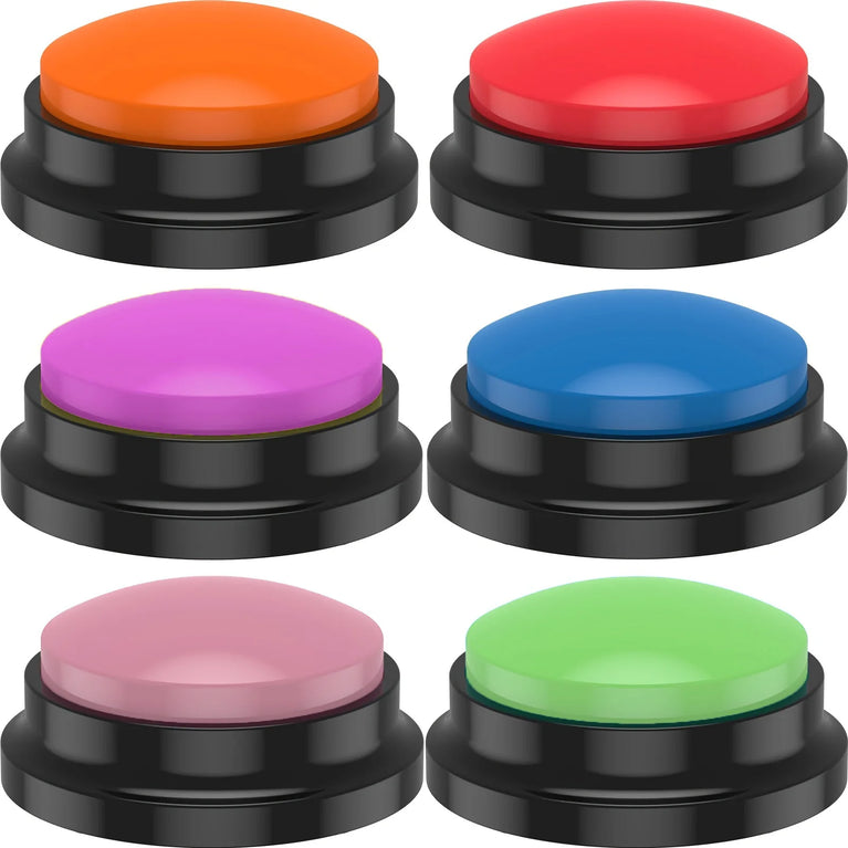 Recordable Dog Communication Button Interactive Talking Toy Fun
