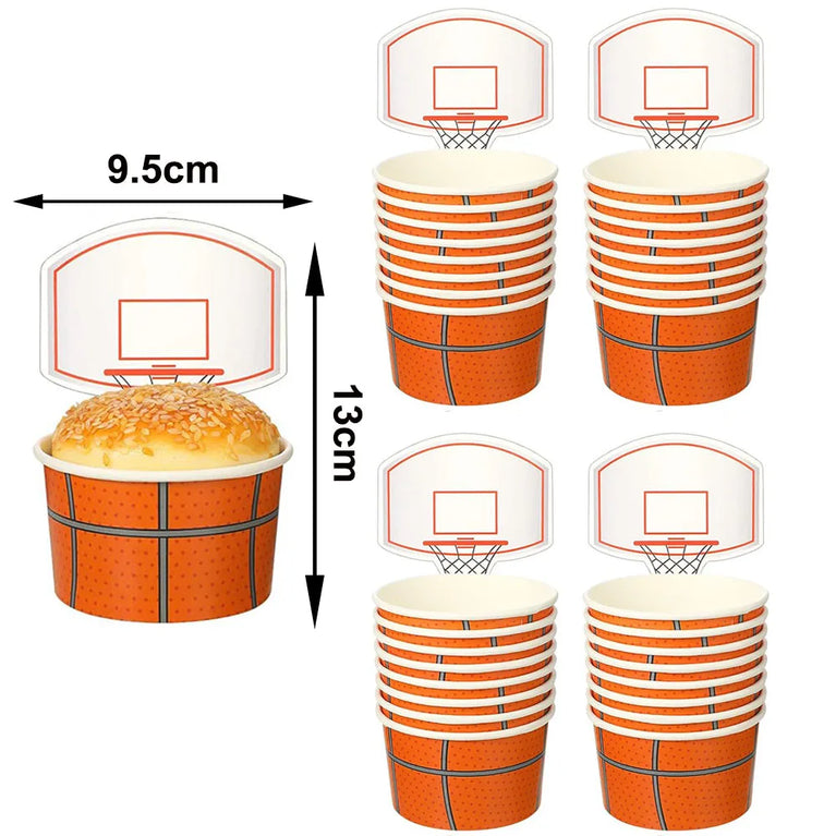 6-30pcs Paper Snack Cups Ice Cream Paper Bowl Disposable Dessert Treat Snack Cups Kids Birthday Shower Summer Party Supplies