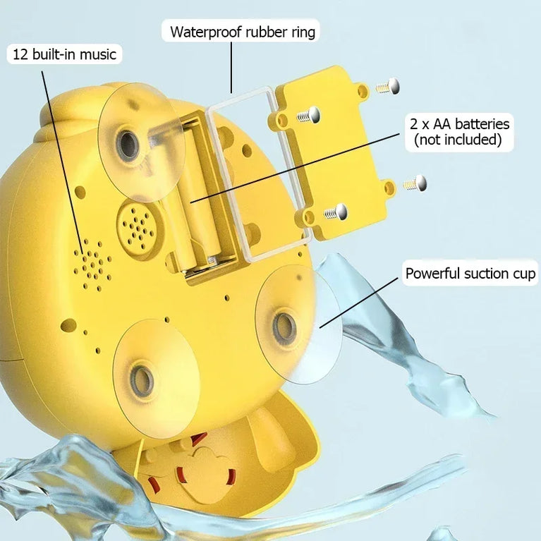 Musical Bubble Duck | Automatic Toddler Bath Toy