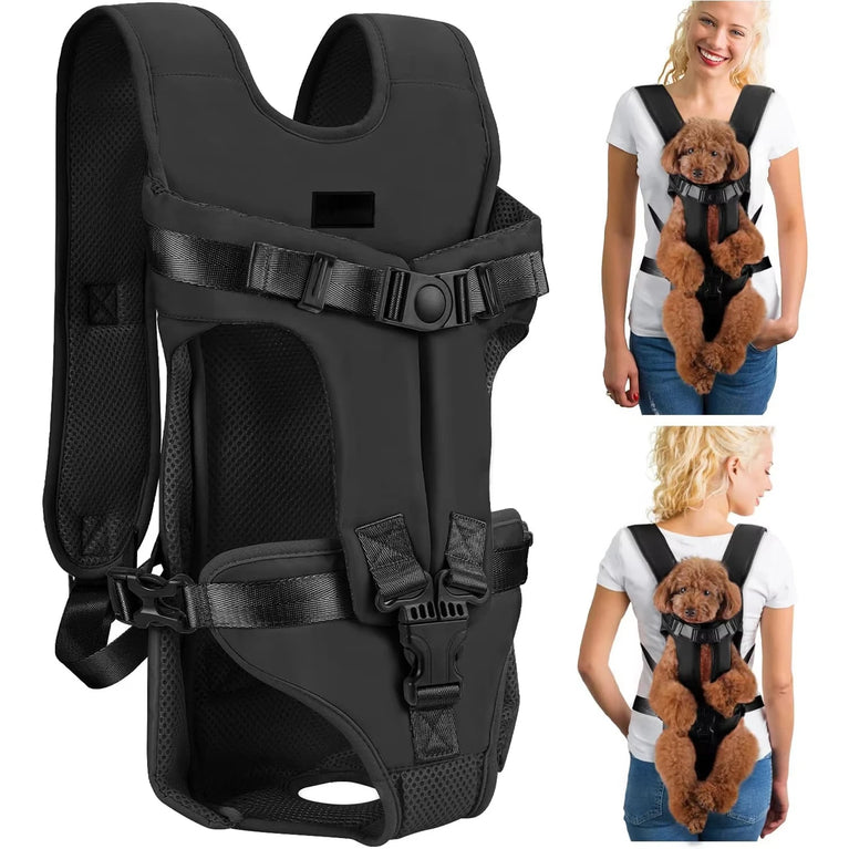 Dogs Carrier Backpack Thickened Sponge Front Dog Carrier HandsFree Dog