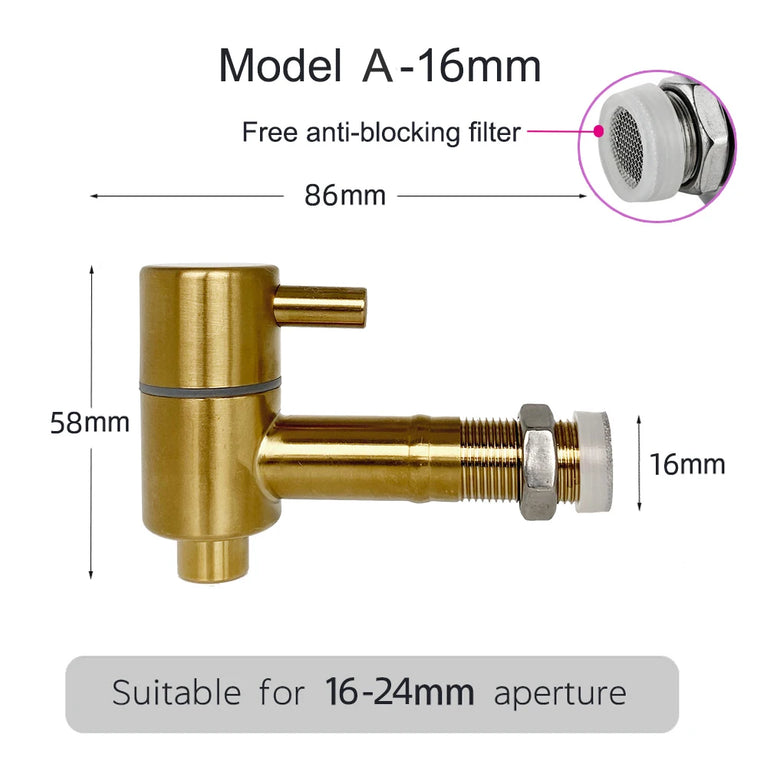 Stainless Steel Beverage Dispenser Faucet | Eco-Friendly Spigot for Wine Barrels & Juice Tanks