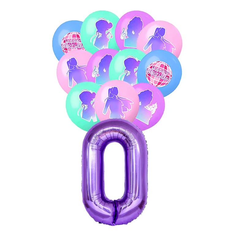 Disposable Party Tableware Set for Birthday Party Decoration