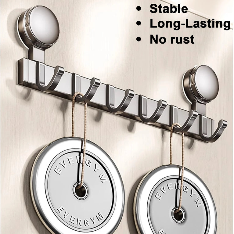 Suction Cup Bathroom Hooks Towel Hanger Nail Wall Rack Hooks Coat Clothes Holder for Bathroom Kitchen Accessories