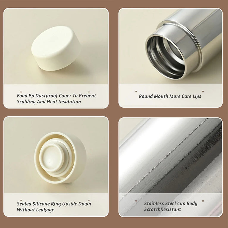 Mini 316 Stainless Steel Insulated WaterBottle Vacuum Flask 180ml