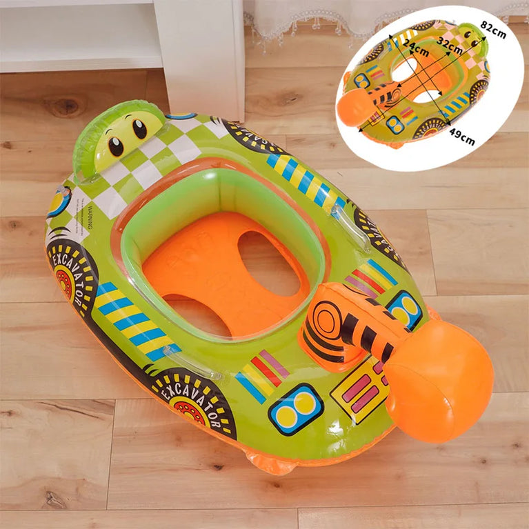 Baby Float with Sunshade | Flamingo & Unicorn Pool Swimming Ring
