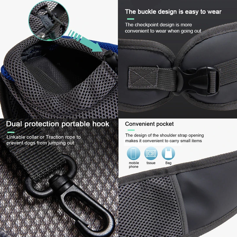 Pet Cat Dog Carrier Backpack Travel Tote Shoulder Bag Sling