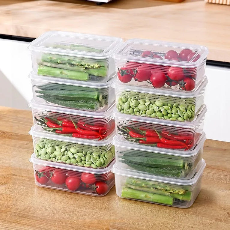 Refrigerator Storage Box Meat Vegetable Fresh Keeper