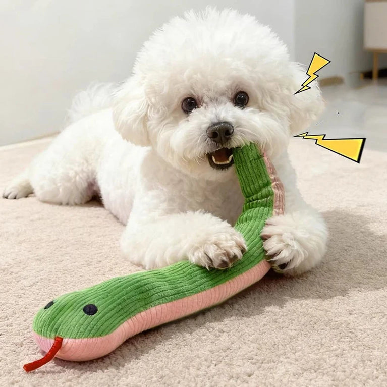 HOT SALE DOG SNAKE INTERACTIVE TOY FOR DOGS 16.5 INCHES