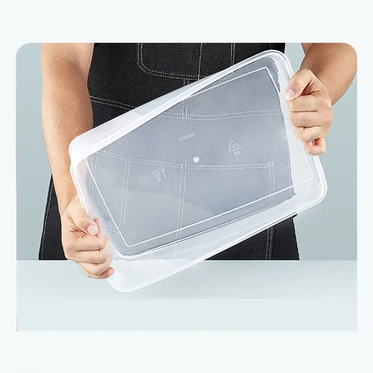Durable Transparent Storage Box Reusable Food Grade Kitchen Storage Box