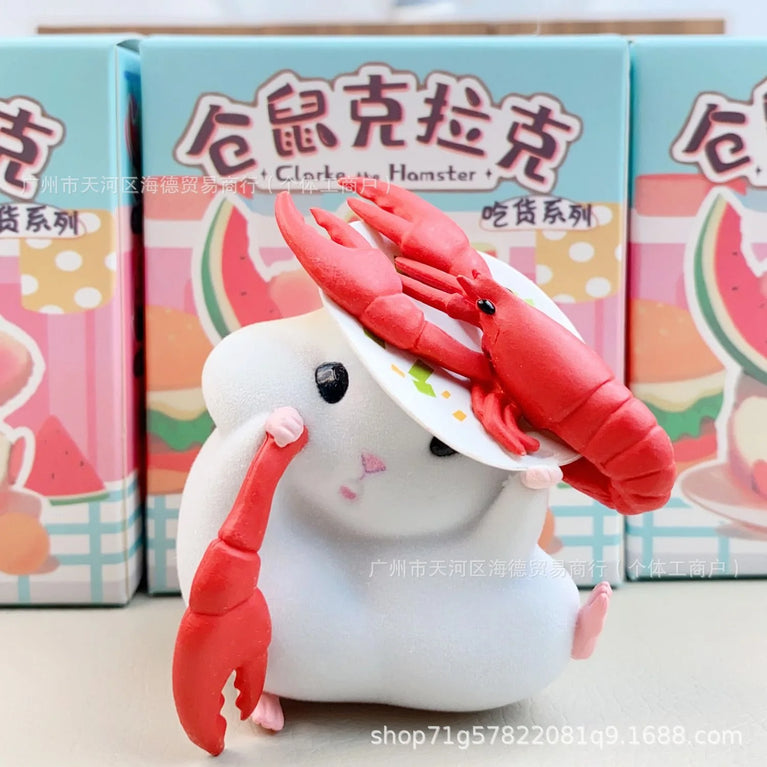 Foodie Hamster Fantasy Car Series | Trendy Blind Box Figurine