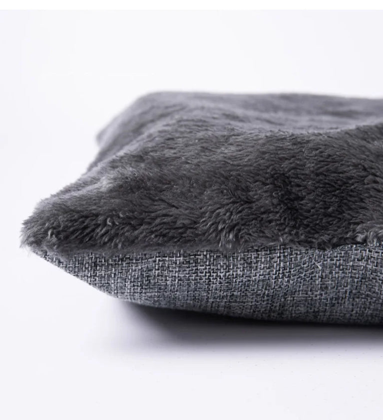 Winter Warm Cat Bed Foldable House Cat Heating Pad Cushion