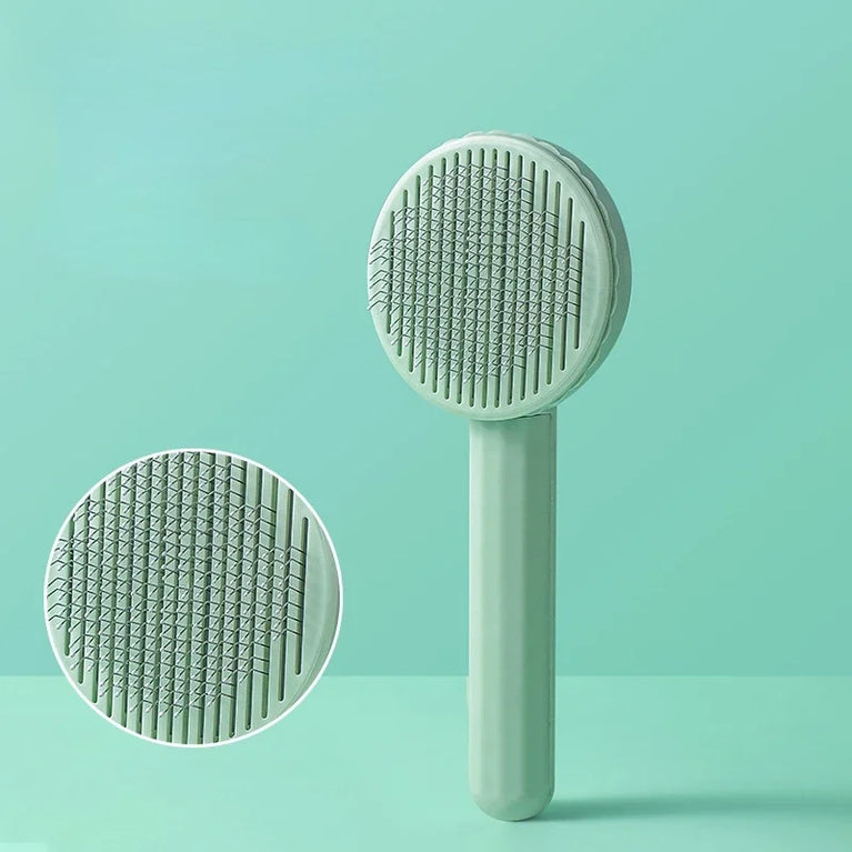 Cat Hair Cleaning Dematting Brush Grooming Comb Shedding Tool