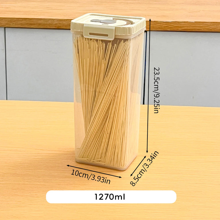 Noodles Sealed Storage Box with Handle | Moisture-Proof Airtight Pasta Container
