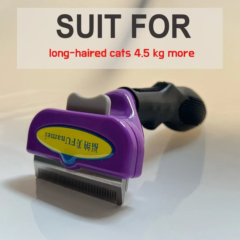 Pet Hair Remover Deshedding Brush Dog Cat Grooming Comb Tool