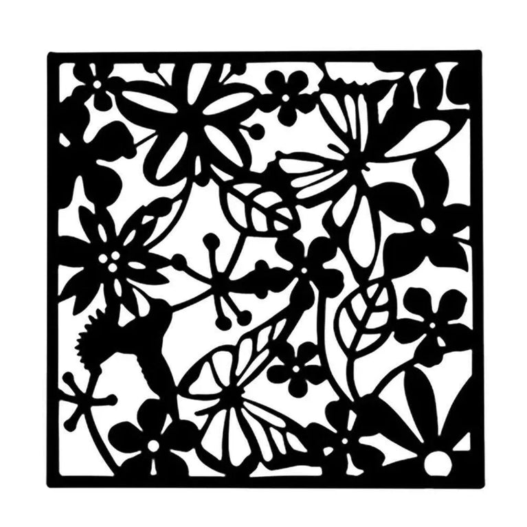 12-Piece Hanging Room Divider Set | Modern Hollow Pattern Space Partition