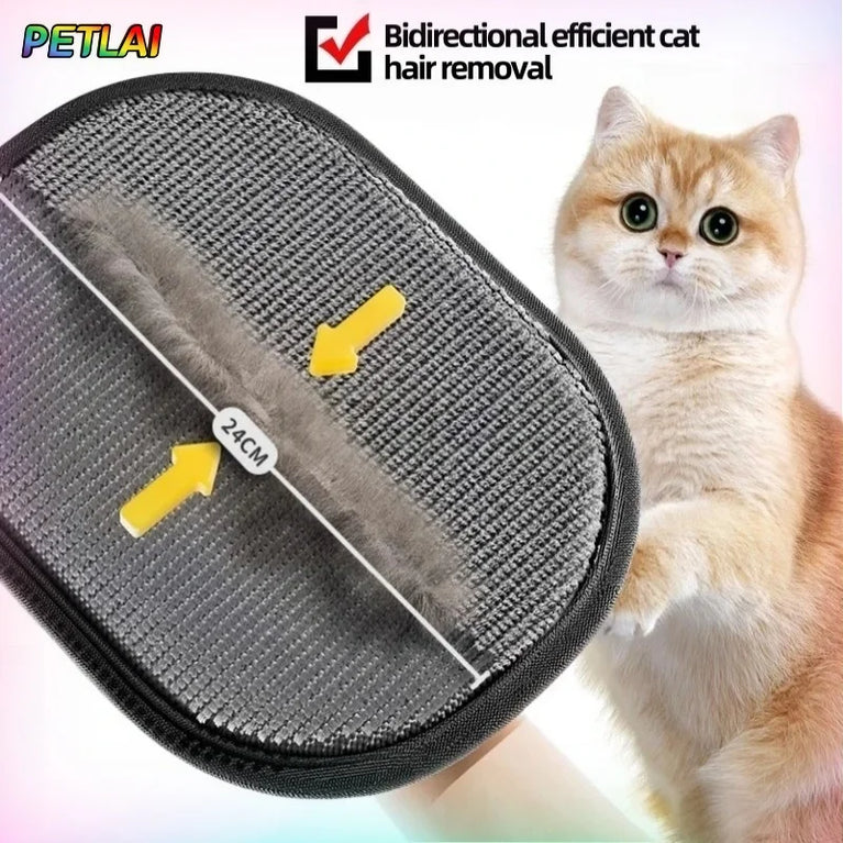 Electrostatic Pet Hair Removal Brush | Reusable Dedusting Tool for Upholstery