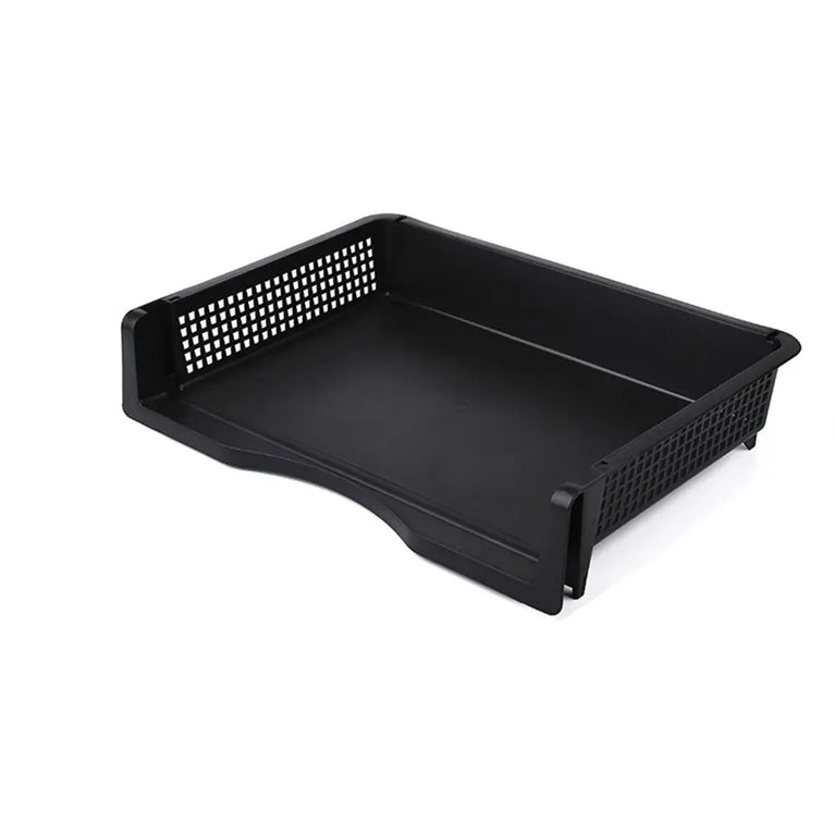 Stackable A4 Document Organiser | Laminated Plastic Desktop File Rack