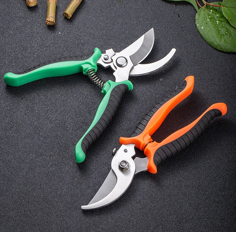 Easy Use Metal Garden Scissors Hand Pruners Tree Pruner Tool
