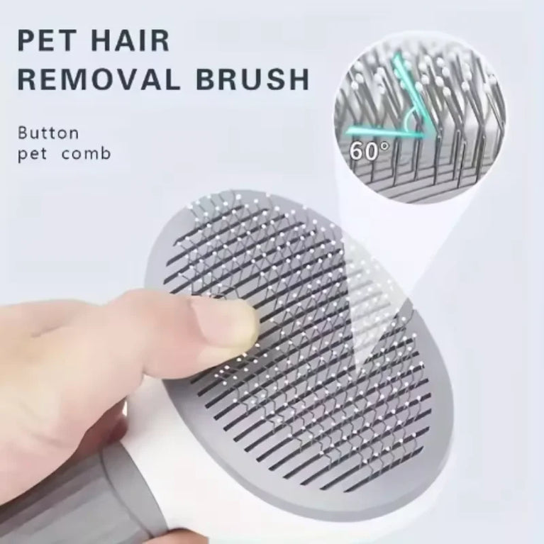 Stainless Steel Cat Grooming Comb Hair Remover Dematting Tool