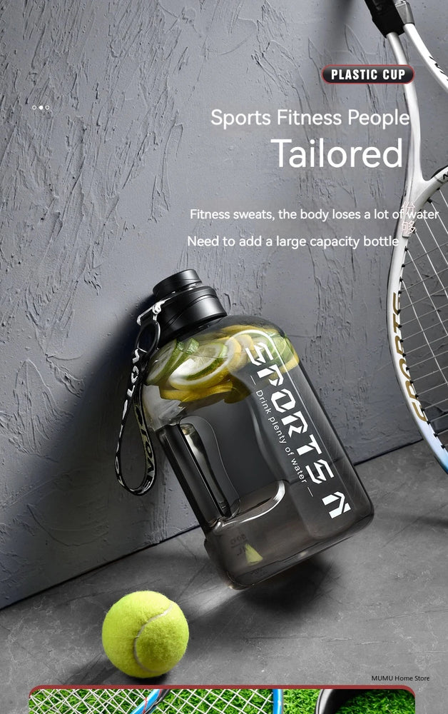 Large Capacity Sports Waterbottle 5L Gym Cycling Camping Fitness Drinking Bottle