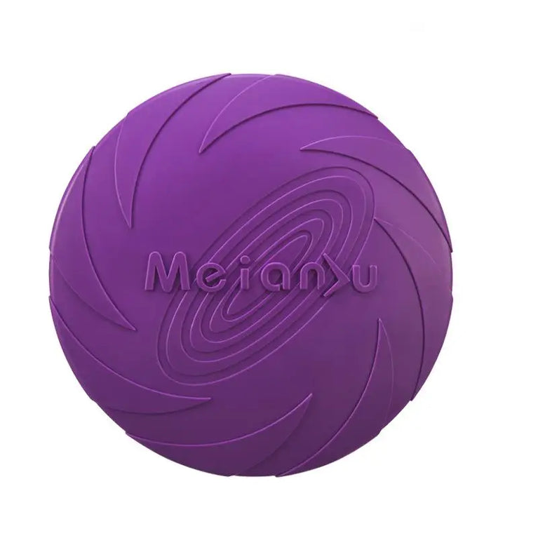 Bite Resistant Flying Disc Dog Toy for Puppy Training Outdoor Game