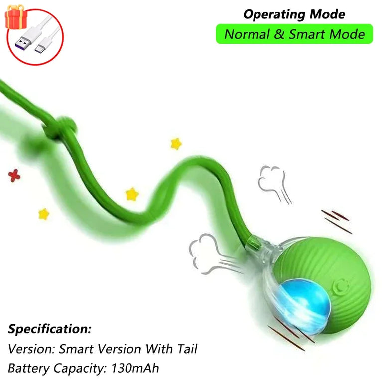 Interactive Bird Cat Toy with Chirping Sound & Self Play Fun